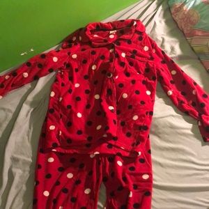 Red pajama set